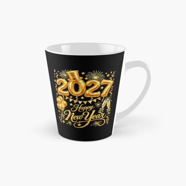 Item preview, Happy New Year 2027 Festive Gold Balloon Champagne Party designed and sold by Ortigzitoun.