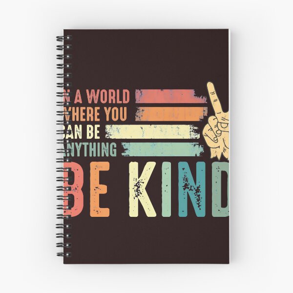 Item preview, Be Kind Retro Stripe Peace Sign Sayings designed and sold by TorreyMichael.