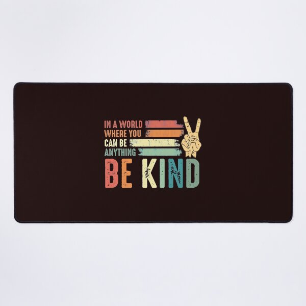 Item preview, Be Kind Retro Stripe Peace Sign Sayings designed and sold by TorreyMichael.