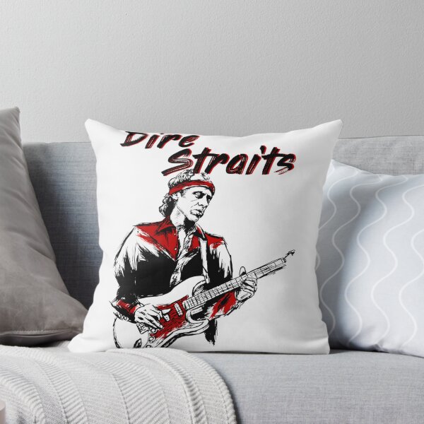 Item preview, Classic Rock Band Dire Straits Inspired Vintage Style Graphic Design designed and sold by michelebilko.