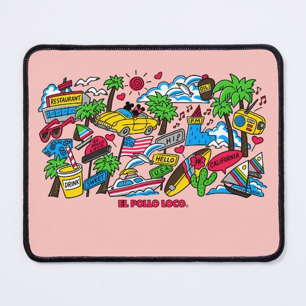 Item preview, Vintage 80's EL POLLO LOCO Restaurant designed and sold by BURRITO-Blog.