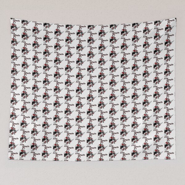 Item preview, Classic Rock Band Dire Straits Inspired Vintage Style Graphic Design designed and sold by michelebilko.