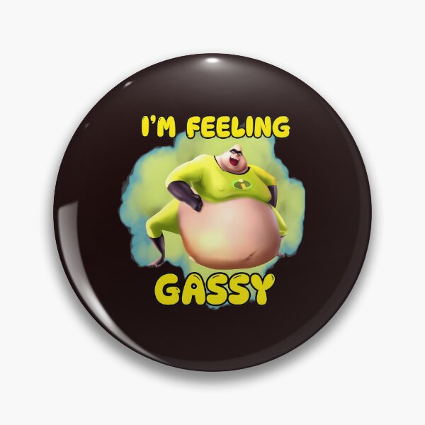 Item preview, I'm Feeling Gassy Funny Cartoon Character designed and sold by TorreyMichael.