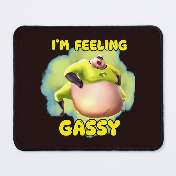 Item preview, I'm Feeling Gassy Funny Cartoon Character designed and sold by TorreyMichael.
