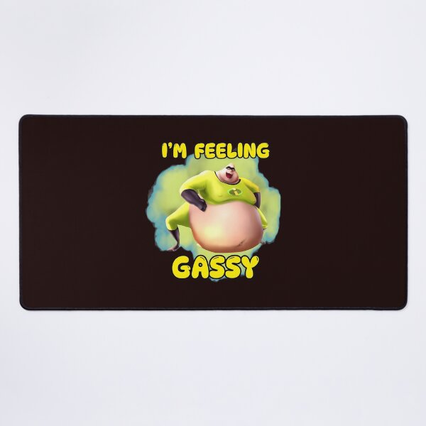 Item preview, I'm Feeling Gassy Funny Cartoon Character designed and sold by TorreyMichael.