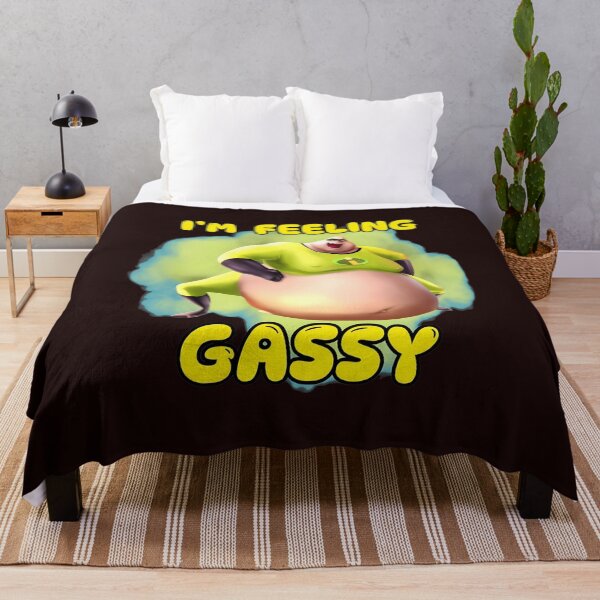 Item preview, I'm Feeling Gassy Funny Cartoon Character designed and sold by TorreyMichael.