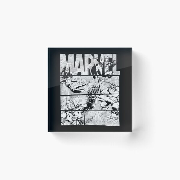 Item preview, Marvelzz Avengersss Retro Black and White Comic Graphic designed and sold by deepbsimran.