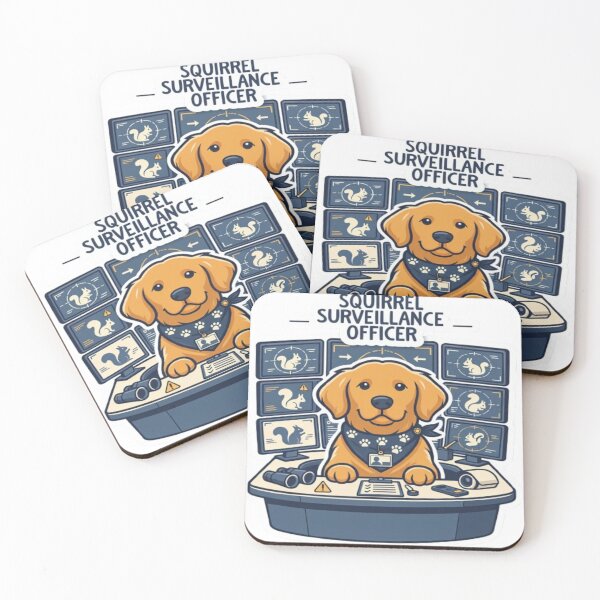 Item preview, Squirrel Surveillance Officer designed and sold by ClaussShop.