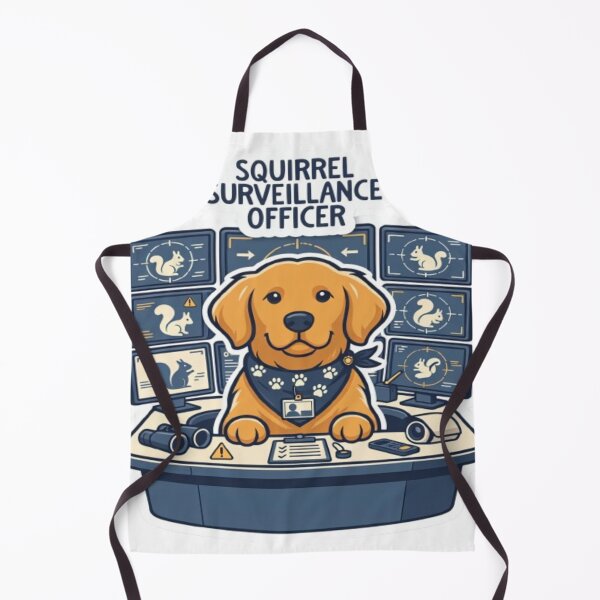Item preview, Squirrel Surveillance Officer designed and sold by ClaussShop.