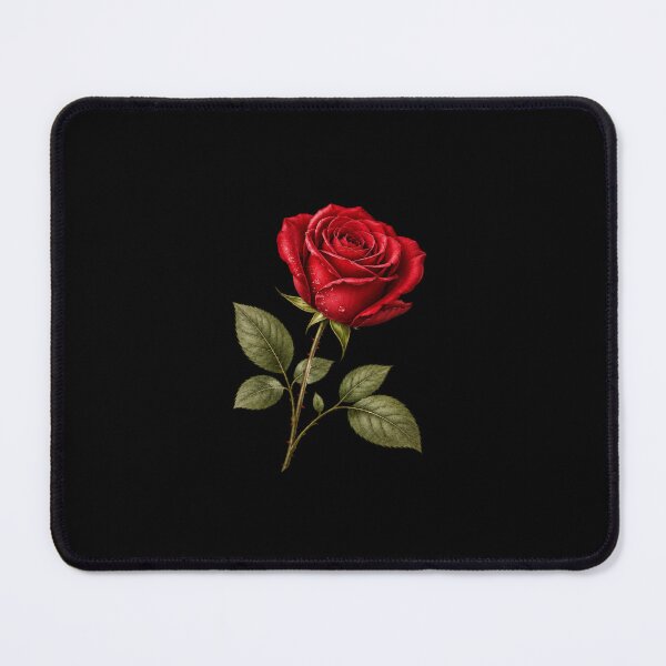 Item preview, Red Rose Bloom With Grace Vintage Botanical designed and sold by MUSA'S.