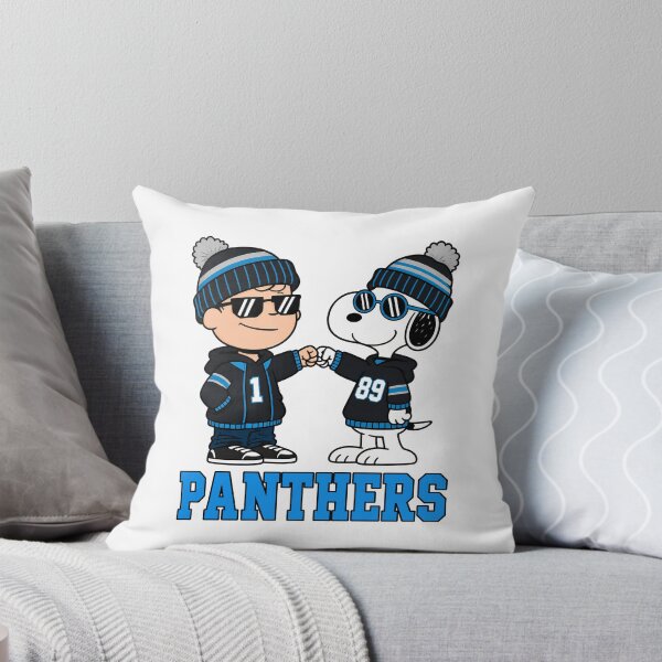 Item preview, Charlie Brown & Snoopy Carolina Panthers Football Retro F265 designed and sold by GLUVY-THEME.