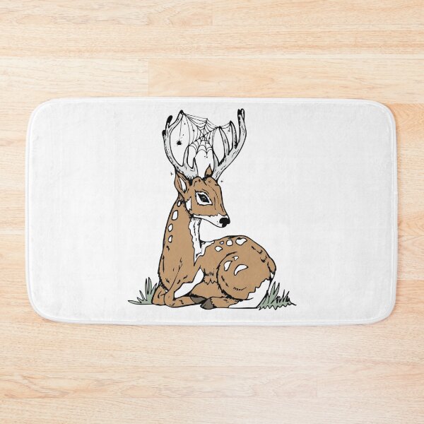 Item preview, Deer With Cobweb Antlers Mystical Web Antler Deer designed and sold by Lauraacox-Art.