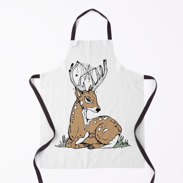 Item preview, Deer With Cobweb Antlers Mystical Web Antler Deer designed and sold by Lauraacox-Art.