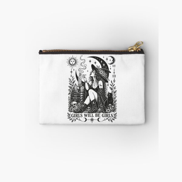 Item preview, Girls Will Be Girls Witch Coven Vintage Tarot Aesthetic designed and sold by elongatedjazz.