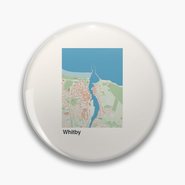 Item preview, Whitby Minimalistic Map Art designed and sold by MapsNerd.