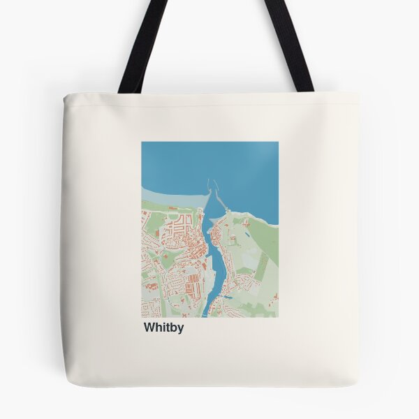 Item preview, Whitby Minimalistic Map Art designed and sold by MapsNerd.
