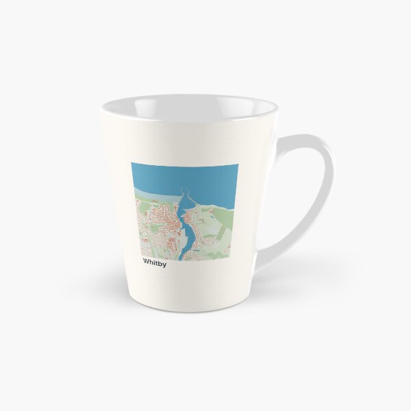 Item preview, Whitby Minimalistic Map Art designed and sold by MapsNerd.