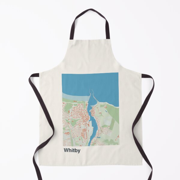 Item preview, Whitby Minimalistic Map Art designed and sold by MapsNerd.