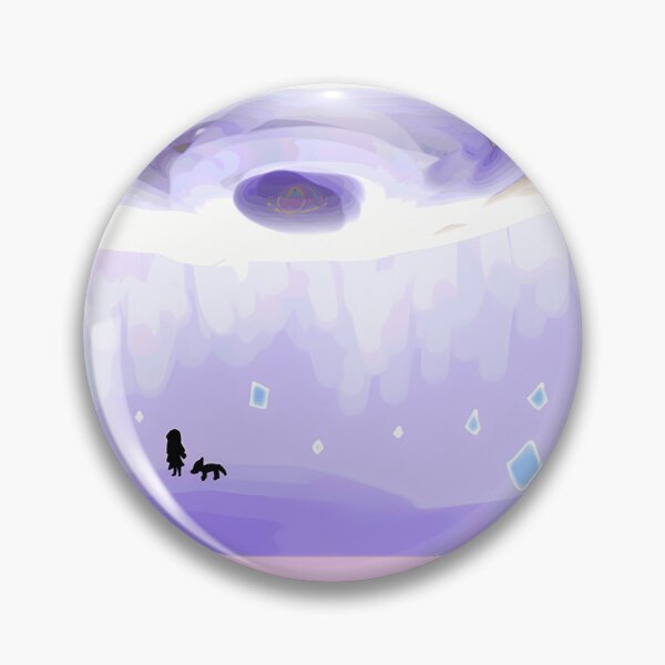 Item preview, Pastel Purple Vortex Alien Sky Silhouette Stargazing Art designed and sold by CosmicStatic.