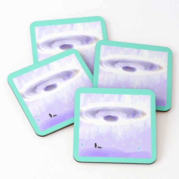 Item preview, Pastel Purple Vortex Alien Sky Silhouette Stargazing Art designed and sold by CosmicStatic.