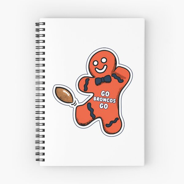 Item preview, Denver Broncos Gingerbread Man designed and sold by carlocurley.