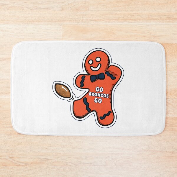Item preview, Denver Broncos Gingerbread Man designed and sold by carlocurley.