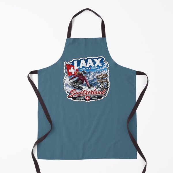 Item preview, Laax Ski Switzerland Snowboarding Skiing Alps Sticker TShirt 06 designed and sold by OuterShellUK.