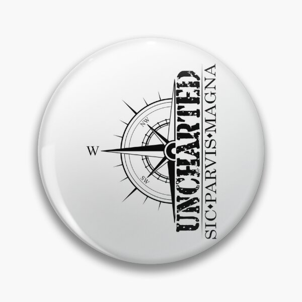 Item preview, Uncharted - Sic Parvis Magna Design 2 With Compass designed and sold by ParadiM-eadors-.