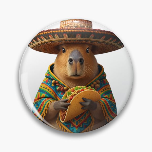 Item preview, Funny Capybara Taco Fiesta Mexican Cinco De Mayo Taco Lover T-Shirt designed and sold by Othinus.