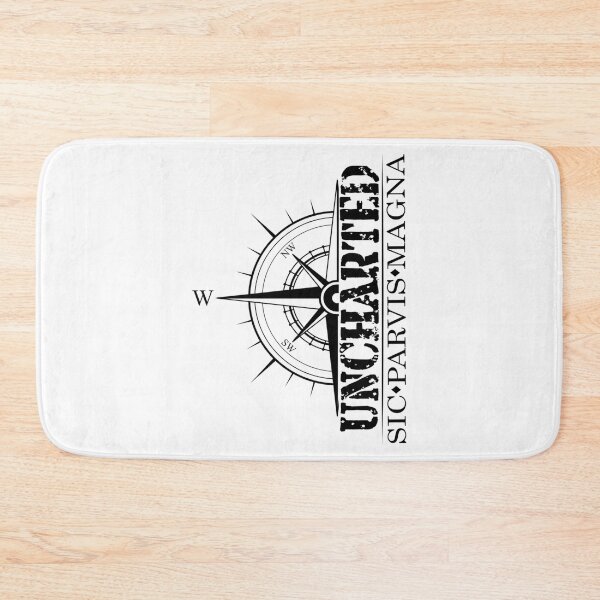 Artikelvorschau, Uncharted - Sic Parvis Magna Design 2 mit Kompass entworfen und verkauft von ParadiM-eadors-.