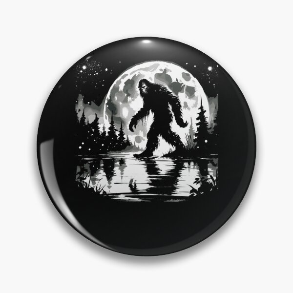 Item preview, Moon Bigfoot Sasquatch Men Women Kids Cool Bigfoot designed and sold by TaraxDoolittle.
