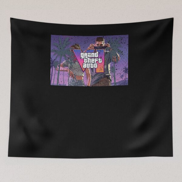 Item preview, Grand Theft Auto VI (GTA 6) Lucia Caminos and Jason Duval Relaxed designed and sold by platzmaurice.