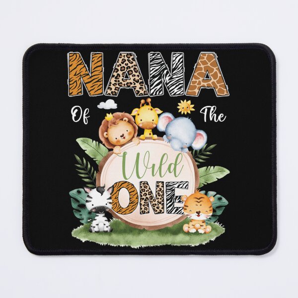 Item preview, Nana of The Wild One 1St Birthday Kids Safari Jungle designed and sold by TaraxDoolittle.