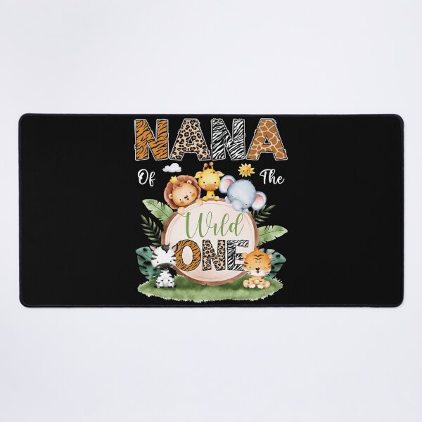 Item preview, Nana of The Wild One 1St Birthday Kids Safari Jungle designed and sold by TaraxDoolittle.