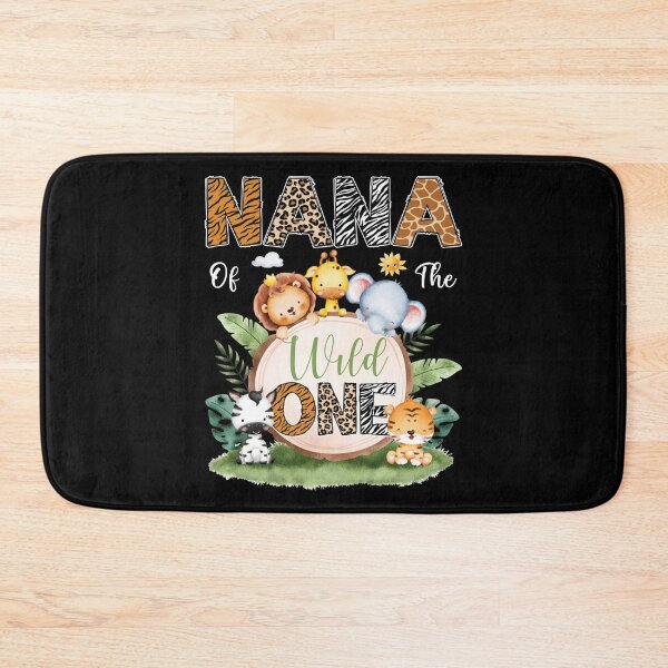 Item preview, Nana of The Wild One 1St Birthday Kids Safari Jungle designed and sold by TaraxDoolittle.