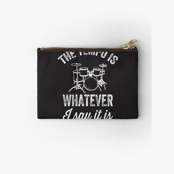Item preview, The Tempo Is Whatever I Say - Funny Drummer Design for Music Lovers designed and sold by CeboMngadi.
