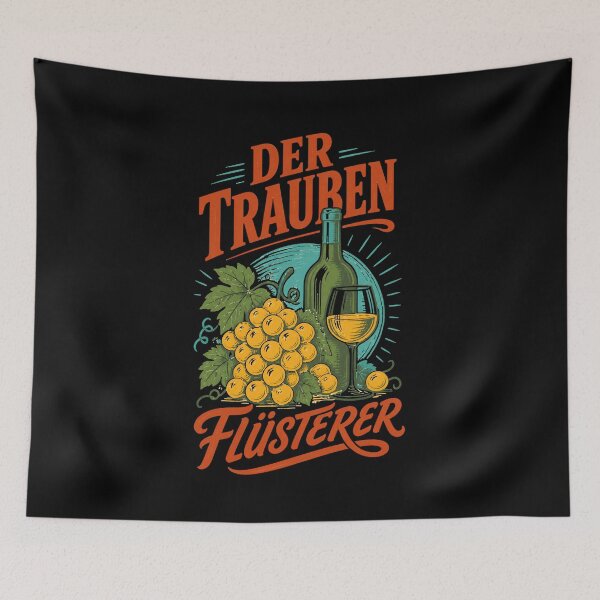 Item preview, Wine The Grape Whisperer Wine Connoisseur Riesling designed and sold by LuminOrb.