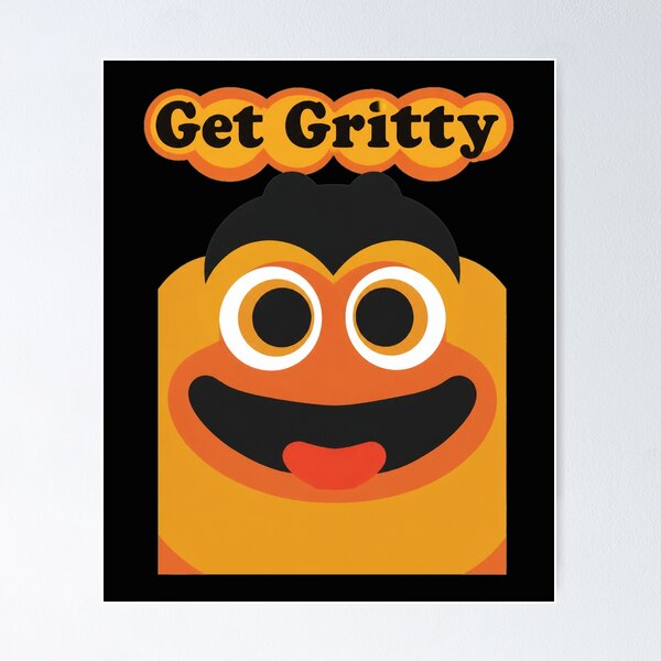 Item preview, Get Gritty Retro Cartoon Character designed and sold by RicharVanTassel.