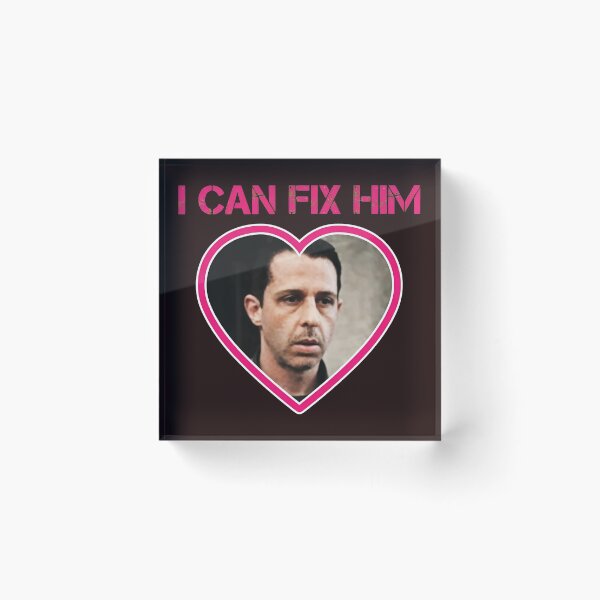 Item preview, I Can Fix Him Heart Portrait designed and sold by TorreyMichael.
