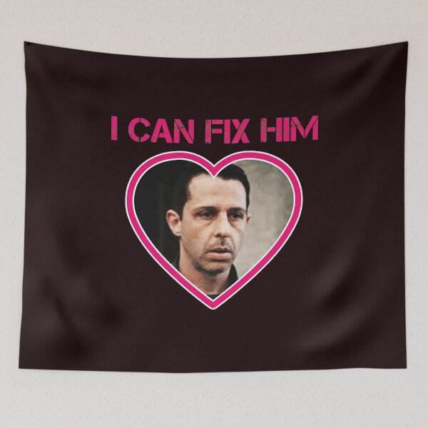 Item preview, I Can Fix Him Heart Portrait designed and sold by TorreyMichael.
