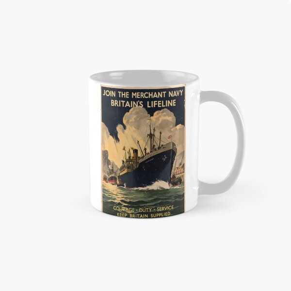 Item preview, Merchant Navy Courage Duty Endurance designed and sold by Skyframe Aviation.