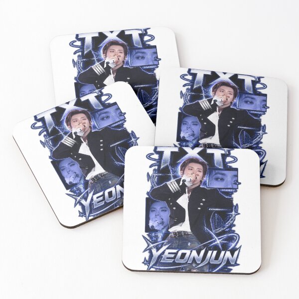 Item preview,  Cyberpunk Glitch Typography TXT Yeonjun Performance Art designed and sold by Valeree Store.