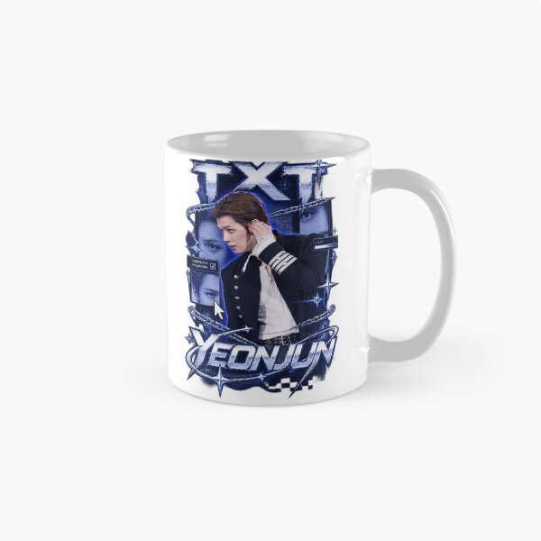 Item preview, Neon Blue UI Overlay TXT Yeonjun Iconic Stage Moment designed and sold by Valeree Store.