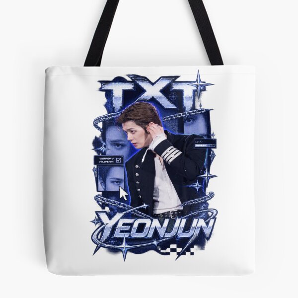 Item preview, Neon Blue UI Overlay TXT Yeonjun Iconic Stage Moment designed and sold by Valeree Store.