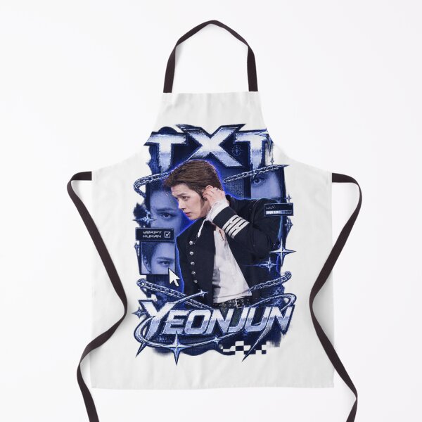 Item preview, Neon Blue UI Overlay TXT Yeonjun Iconic Stage Moment designed and sold by Valeree Store.