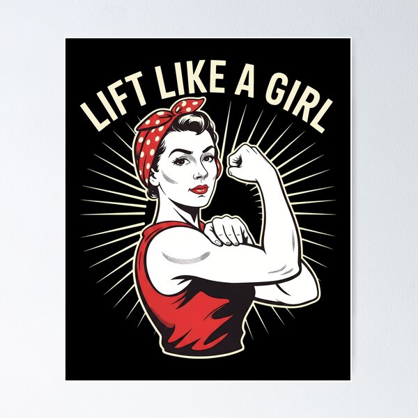 Item preview, Lift Like A Girl Rosie Workout  designed and sold by Hommatewel.