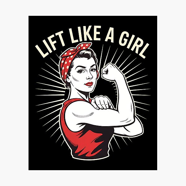 Item preview, Lift Like A Girl Rosie Workout  designed and sold by Hommatewel.