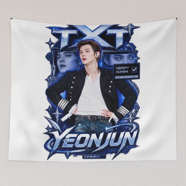 Item preview, Futuristic Y2K Digital Frame TXT Yeonjun Live Concert designed and sold by Valeree Store.