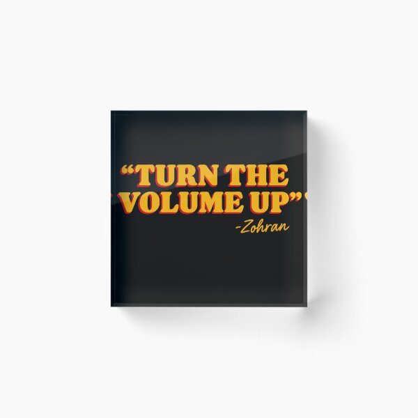 Item preview, Turn the Volume Up designed and sold by BURRITO-Blog.