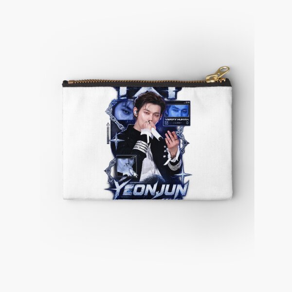 Item preview, Electric Blue Cyber Glitch TXT Yeonjun Performance Visual designed and sold by Valeree Store.
